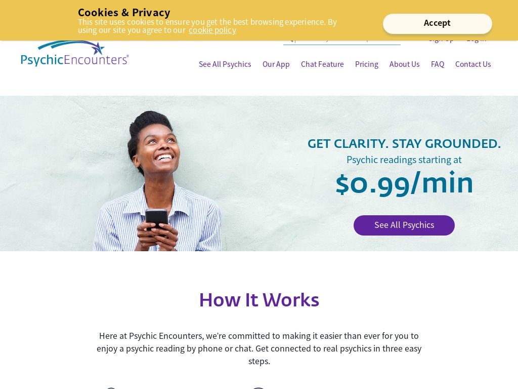 psychic encounters website review