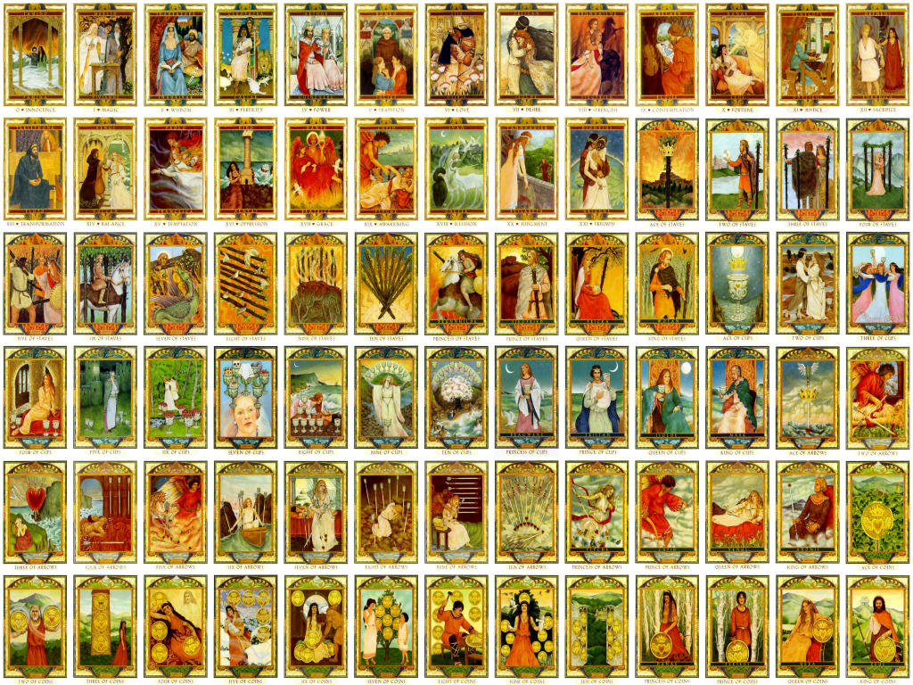 how many tarot cards in a deck